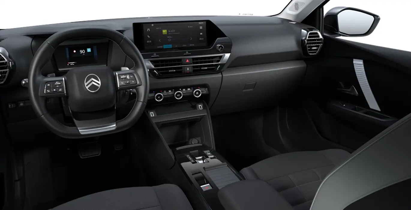 CITROEN C4 X Hybrid Plus interior delantera | Crazy Renting