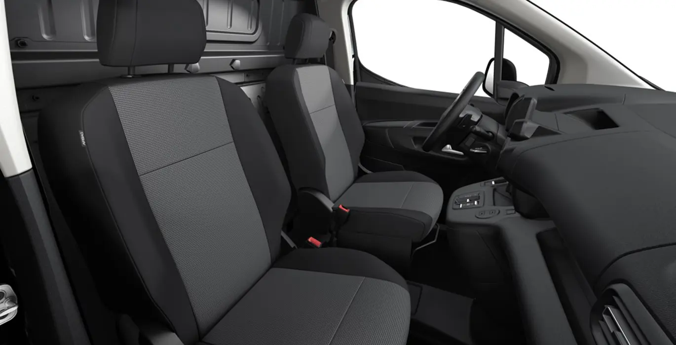 Citroën ë-Berlingo Van Talla M 5 CITROEN E BERLINGO Talla M 50kWh interior delantera II | Crazy Renting