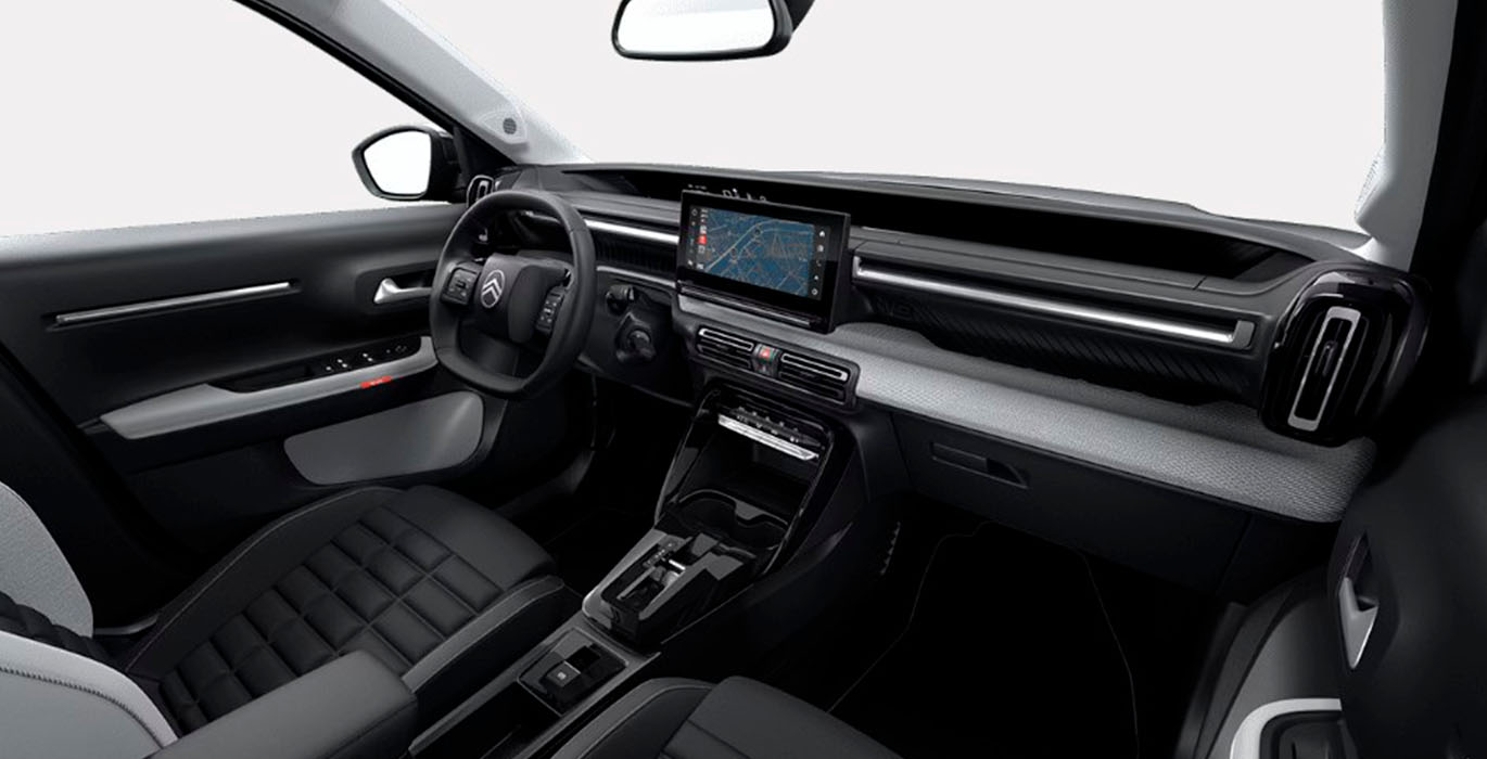 CITROEN e C3 Max 83kW Sedan interior delantera II | Crazy Renting