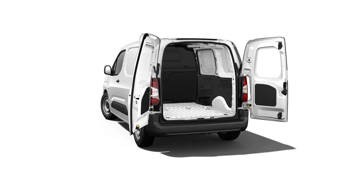 Citroen Berlingo Talla M BlueHDI 100cv II van trasera abierta | Crazy Renting