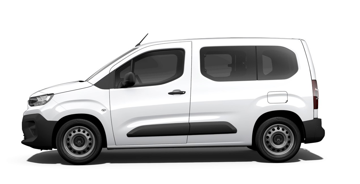 Citroën Berlingo Combi N1 You Talla M 2 Citroen Berlingo Talla M BlueHDi 100 SS YOU exterior perfil | Crazy Renting