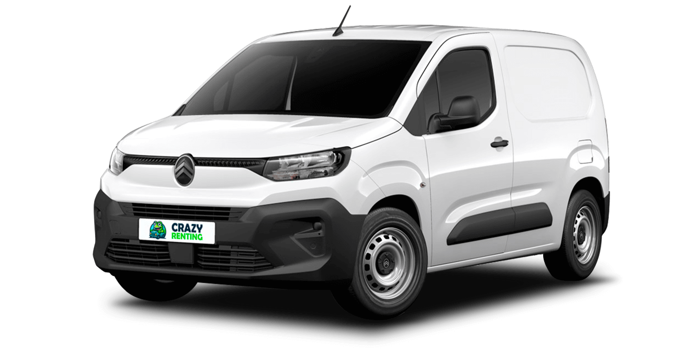 CITROEN BERLINGO Talla M BlueHDi 1 Citroen Berlingo Talla M BlueHDi 100 VAN sin fondo principal crazy | Crazy Renting