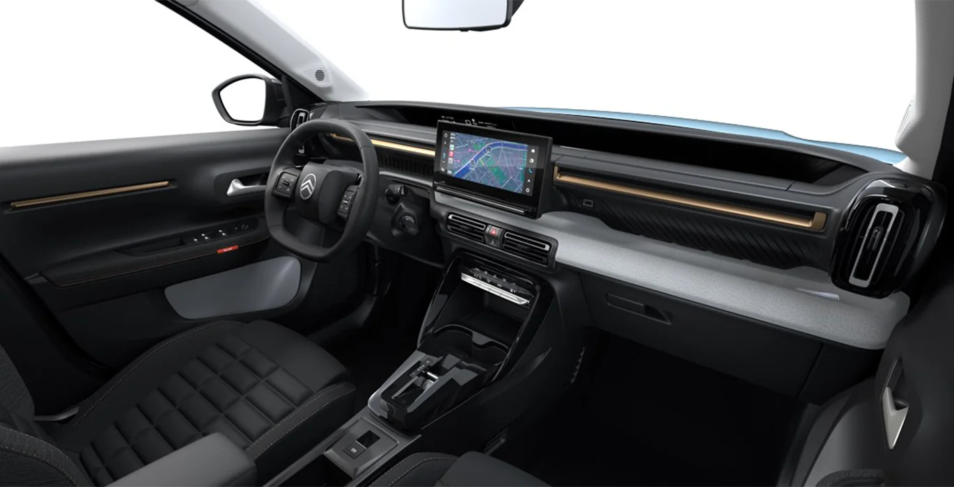 Citroen C3 Aircross Hybrid 145 E DCS6 MAX interior delantera II | Crazy Renting