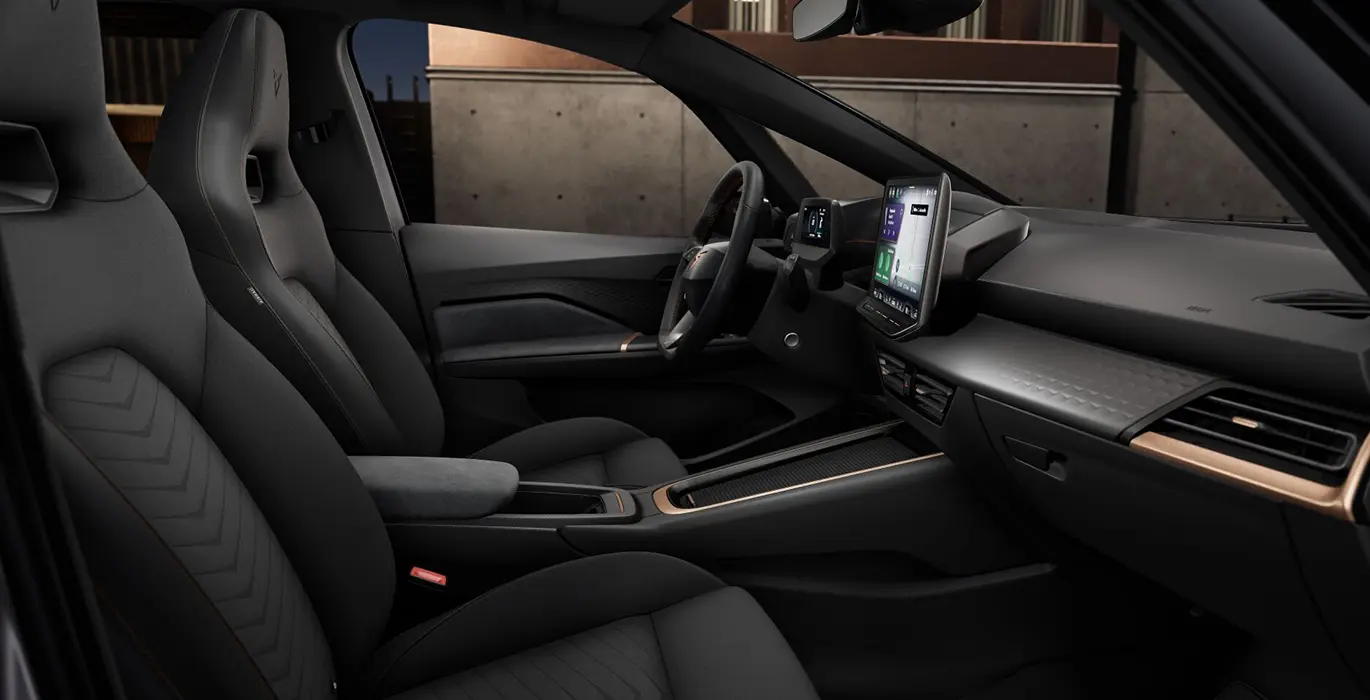 Cupra Born e Boost Pack Advanced Plus interior delantera II | Crazy Renting