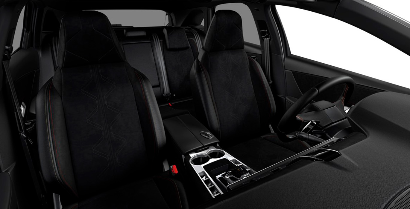 DS7 BlueHDi 130 AT. PALLAS interior trasera | Crazy Renting