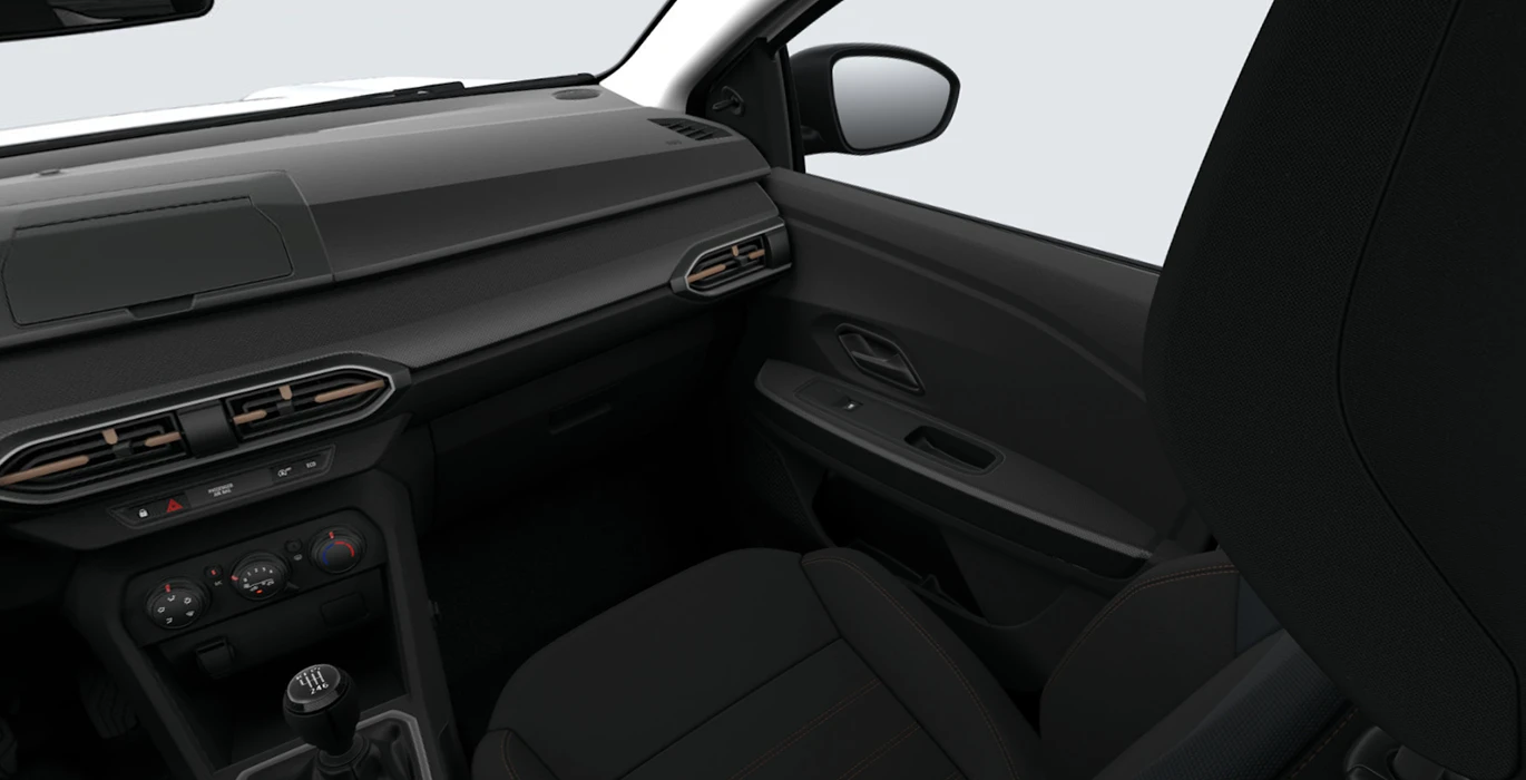 Dacia Sandero Stepway 1.2 Essential ECO G 120CV interior delantera II | Crazy Renting
