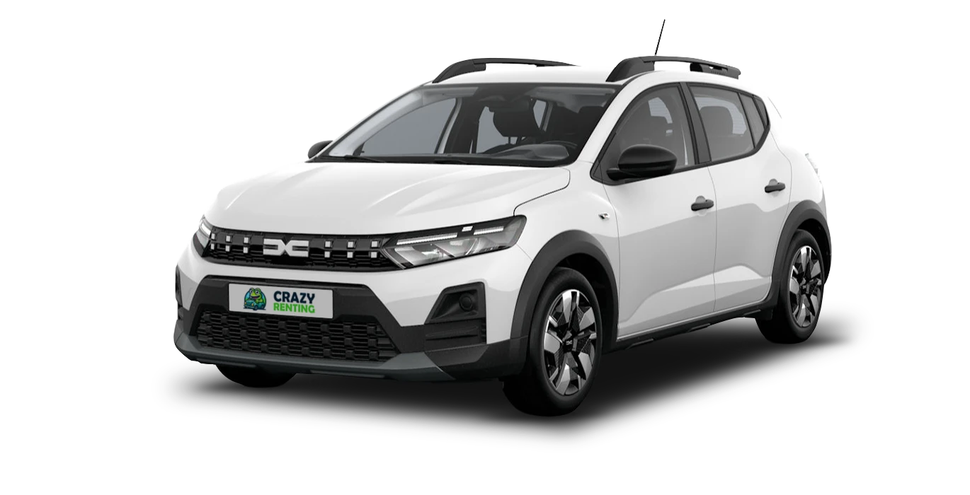 Dacia Sandero Stepway 1.2 Essential ECO G 120CV sin fondo principal crazy | Crazy Renting