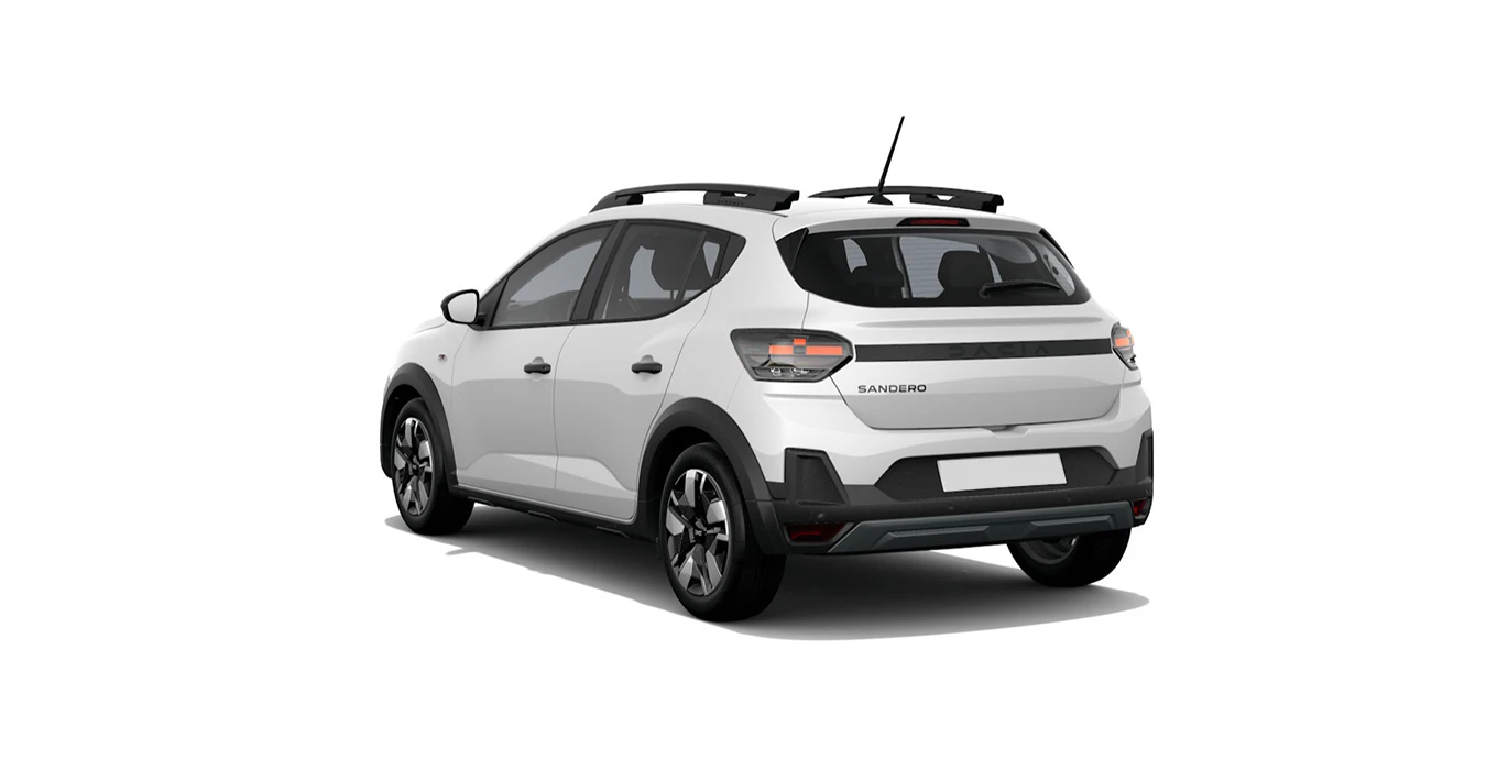 Dacia Sandero Stepway 1.2 Essential ECO G 120CV trasera | Crazy Renting