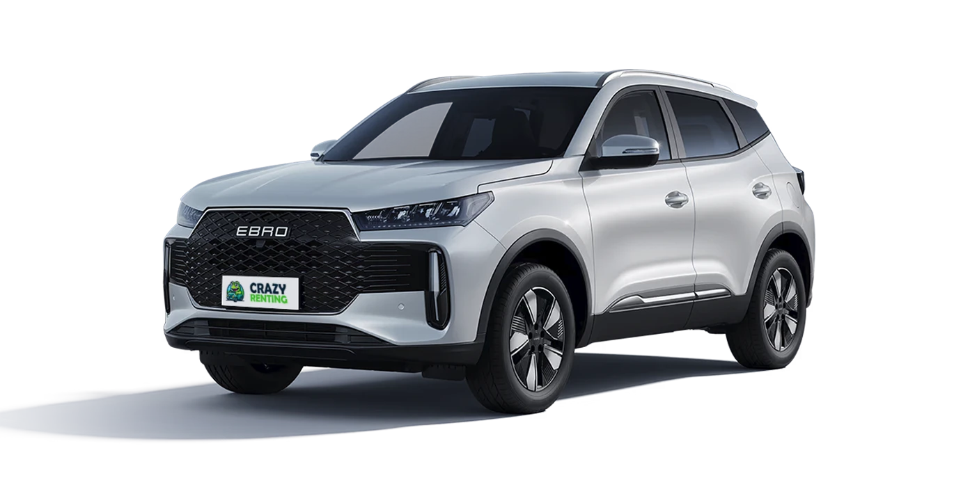 EBRO S400 1.5 DHE HEV Excellence CVT sin fondo principal crazy | Crazy Renting