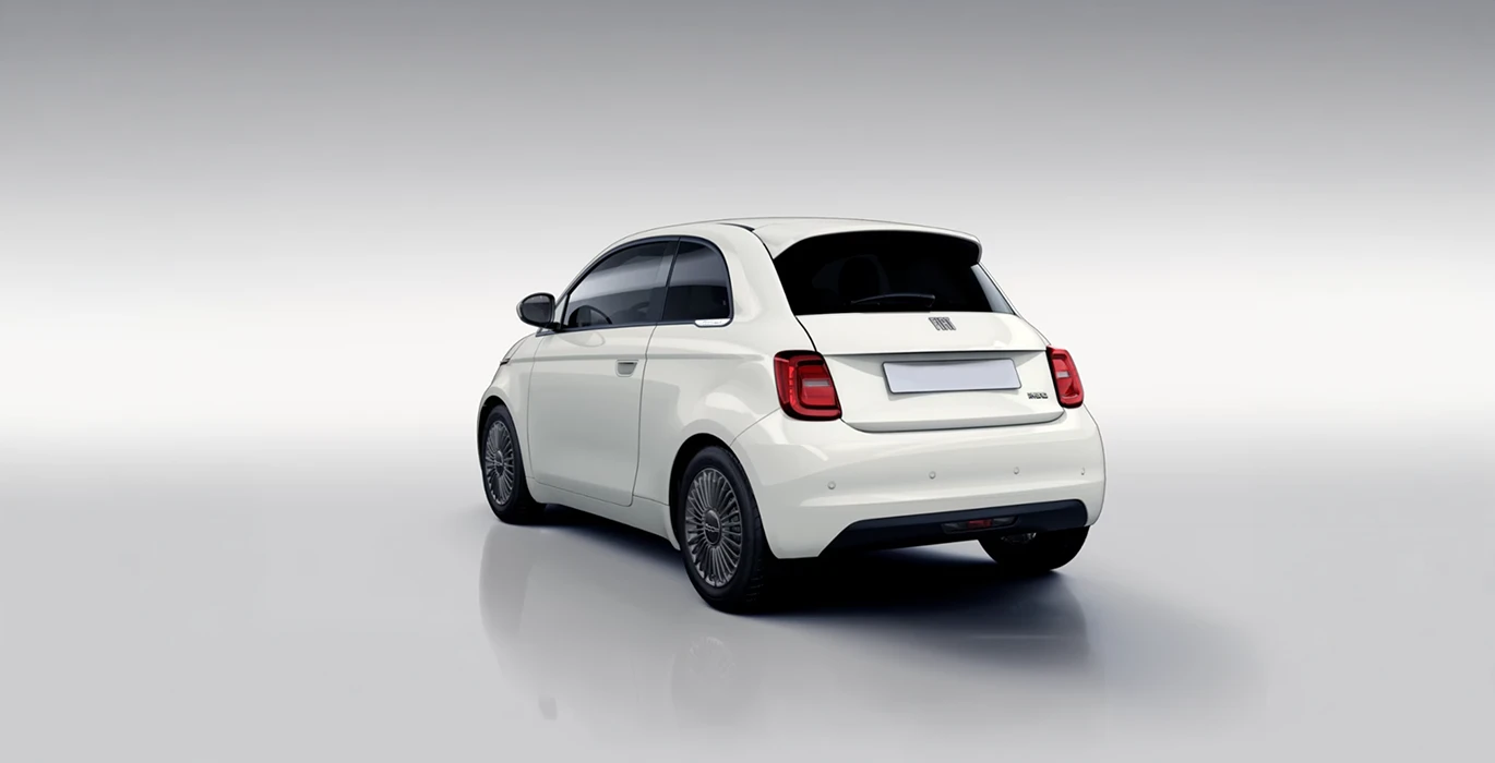 FIAT 500 TORINO 1.0 HYBRID 48KW 65CV (MANUAL) 2 FIAT 500 TORINO 1.0 HYBRID 48KW 65CV MANUAL trasera blanco | Crazy Renting