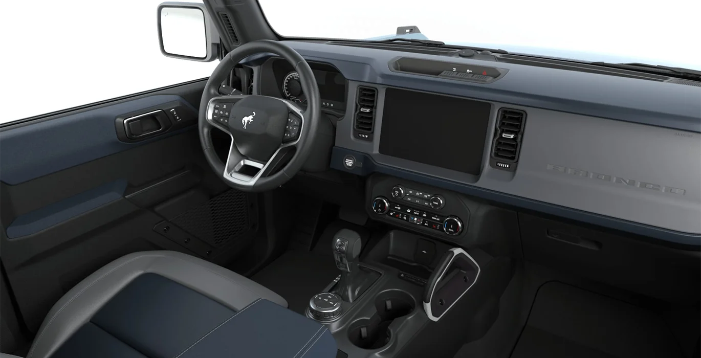 FORD Bronco Outer Banks 2.7 EcoBoost V6 335CV interior delantera II | Crazy Renting