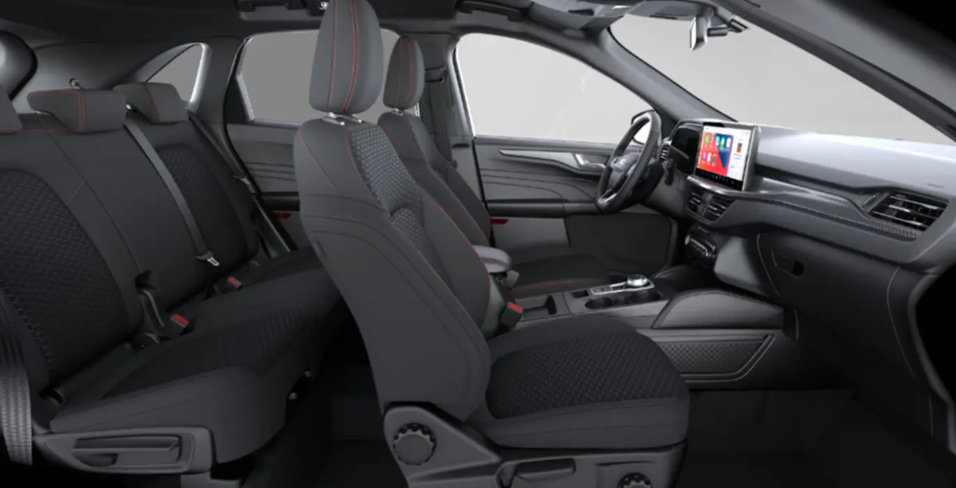 FORD Kuga ST Line 2.5 Duratec PHEV 243cv RM interior trasera | Crazy Renting