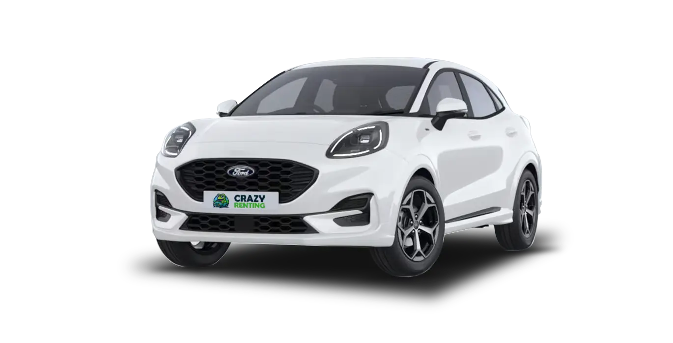 FORD Puma Titanium Ecoboost MHEV 125CV TR sin fondo principal crazy | Crazy Renting