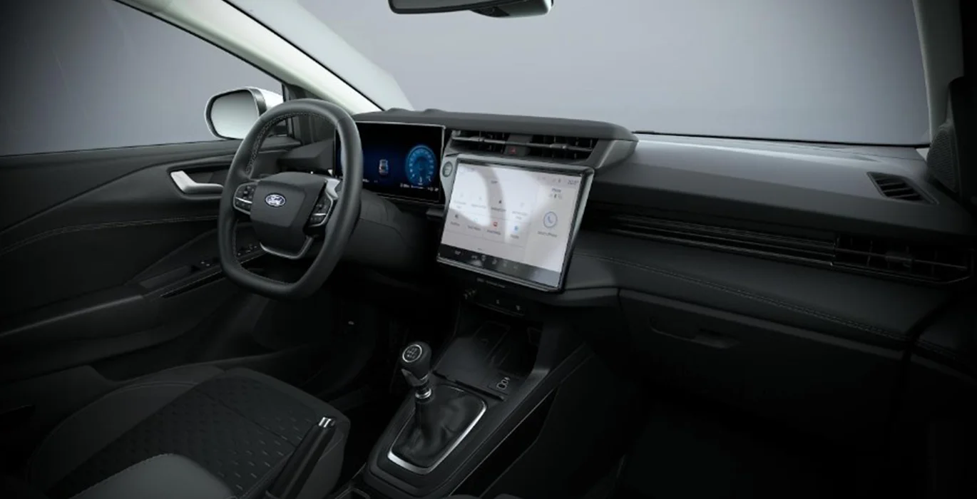 FORD Puma Titanium Ecoboost MHEV 125CV interior delantera II | Crazy Renting