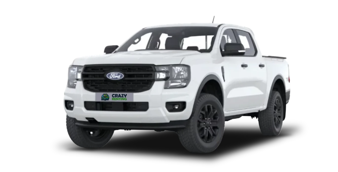Ford Ranger XLT Doble Cabina 3.0 EcoBlue V6 240CV Automático 1 FORD RANGER 3.0 ECOBLUE V6 E AWD DOBLE CABINA XLT AUTOMATICO sin fondo principal crazy | Crazy Renting
