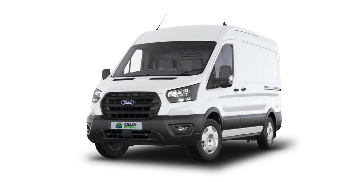 FORD TRANSIT 350 L2 Trend N1 EcoBlue 96kW FWD sin fondo principal crazy | Crazy Renting