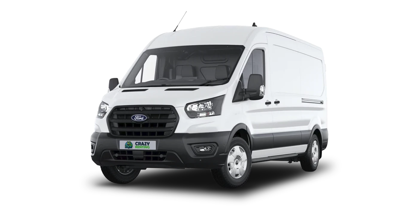FORD TRANSIT 350 L3 Trend N1 EcoBlue 96kW FWD sin fondo principal crazy | Crazy Renting