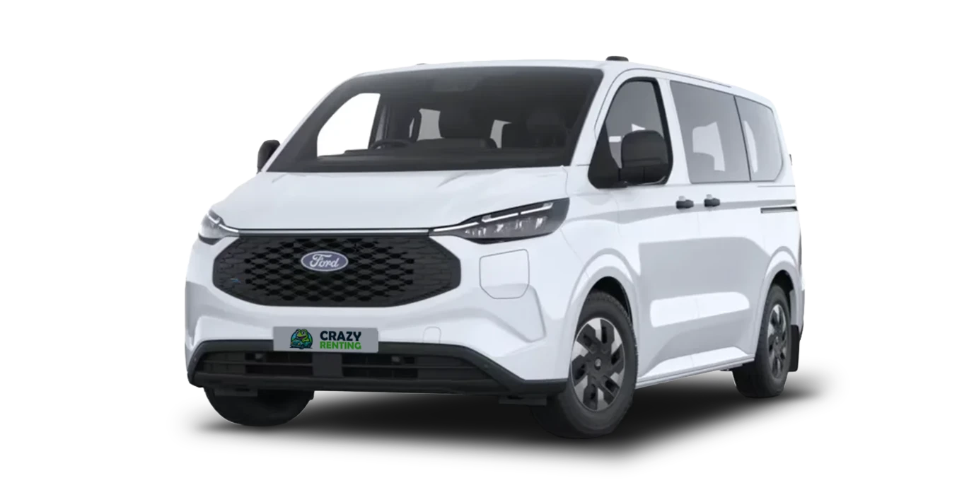FORD TRANSIT CUSTOM Kombi BEV 83kWh 100kW 340 L1 Trend sin fondo principal crazy | Crazy Renting