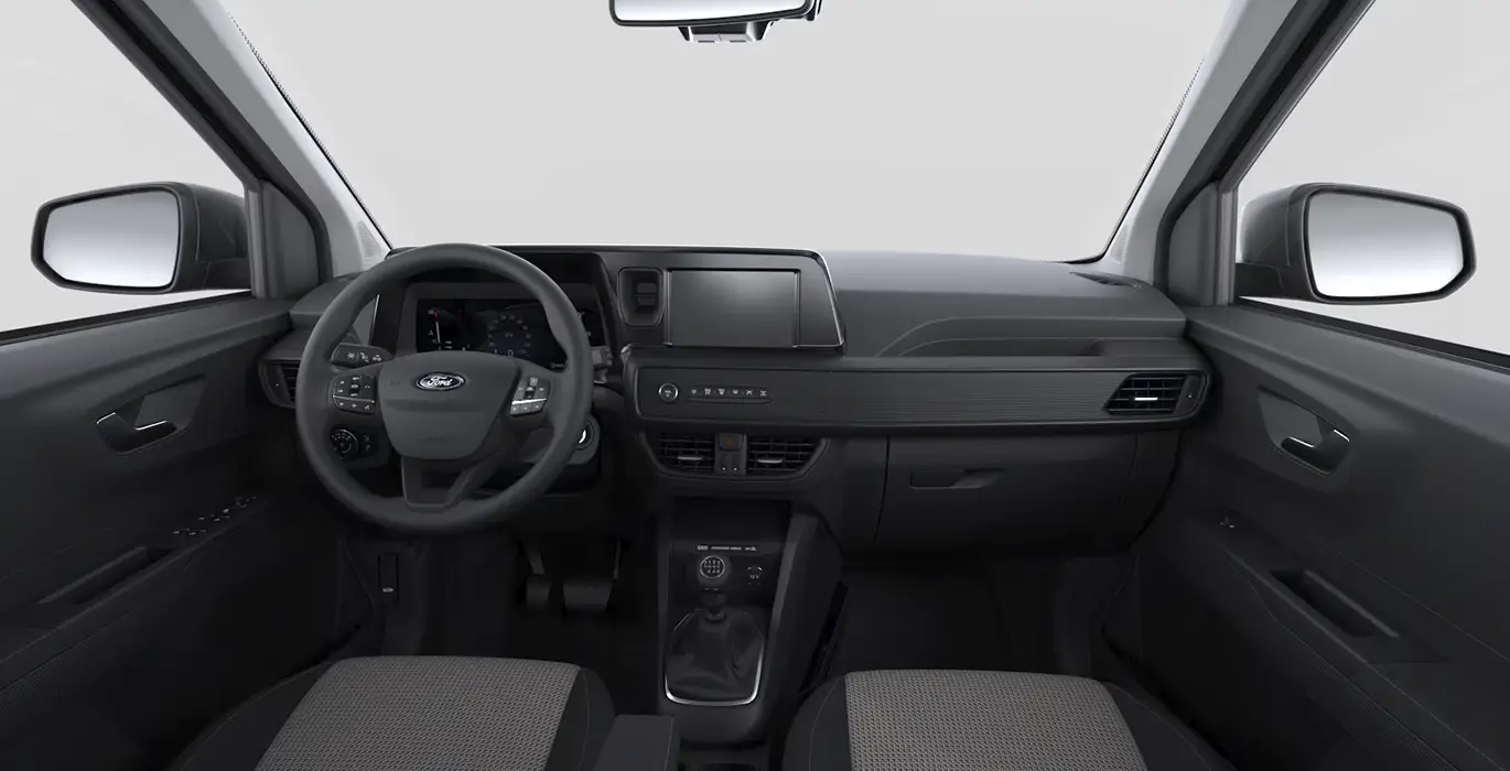 FORD Tourneo Courier Trend 1.0 Ecoboost 125CV M1 interior delantera | Crazy Renting