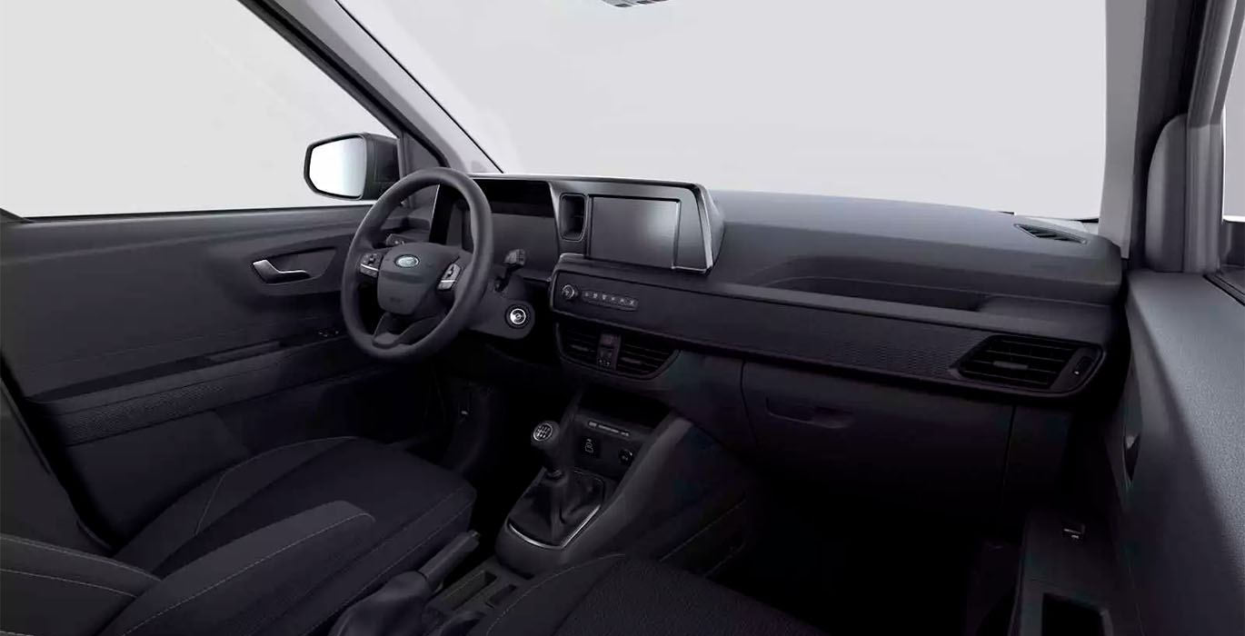 FORD Transit Courier Kombi 1.5 Ecoblue Trend interior delantera II | Crazy Renting