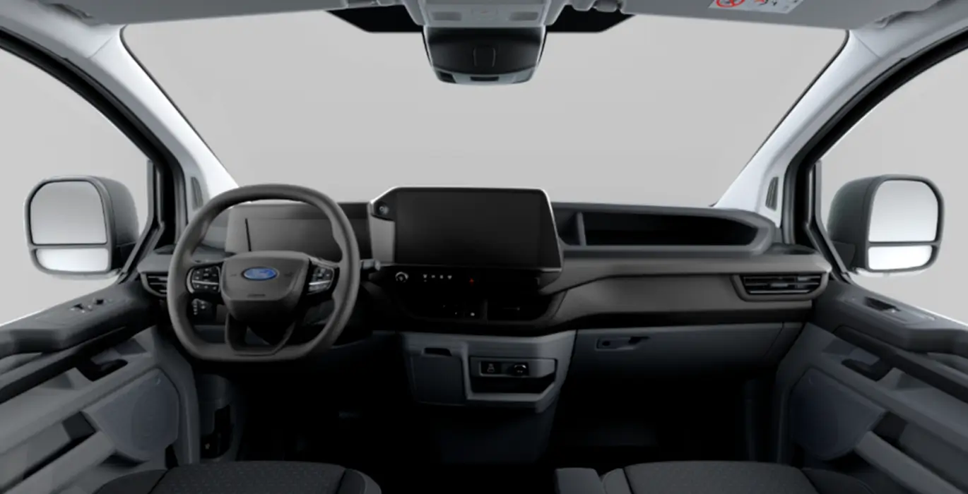 FORD Transit Custom Van 340 L1 Trend BEV interior delantera 2 | Crazy Renting