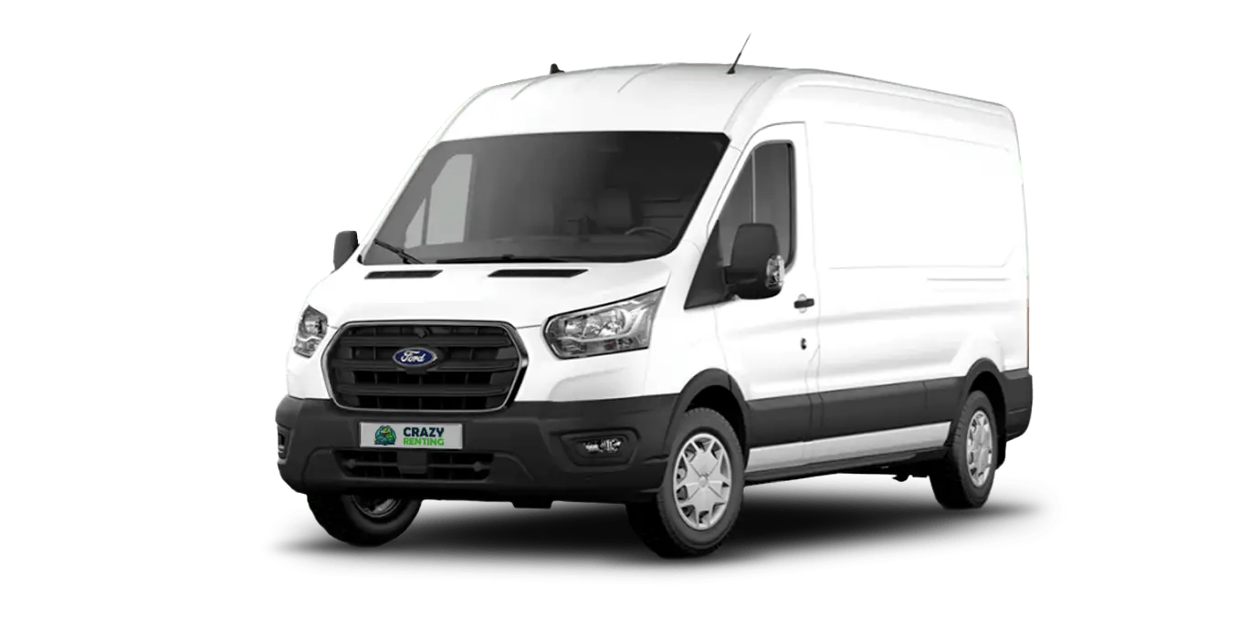 FORD Transit Furgon 350 L3H2 130Cv Van Trend sin fondo principal crazy | Crazy Renting
