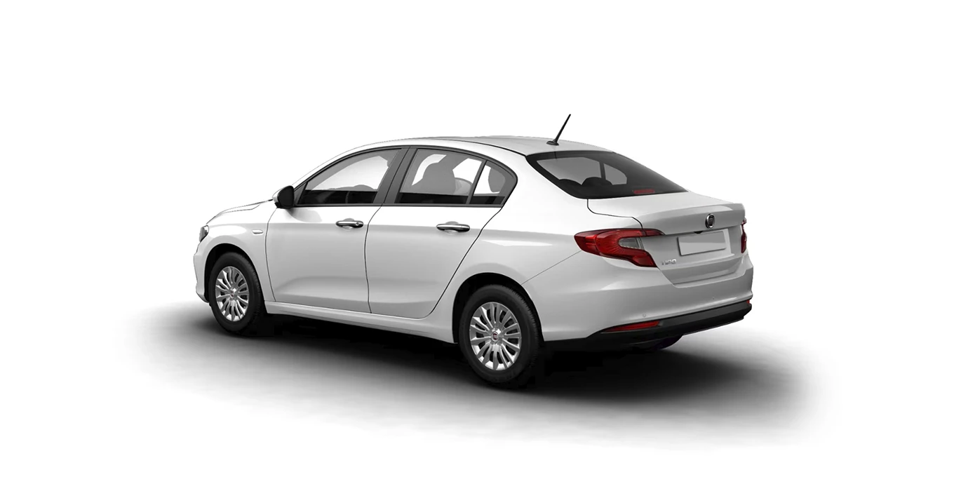 Fiat Tipo Sedán 1.6 Diésel 96kW (130CV) 2 Fiat Tipo Sedan 1.6 Diesel 96kW 130CV trasera | Crazy Renting