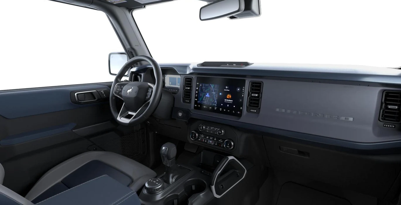 Ford Bronco Outer Banks 2.7 EcoBoost 335cv Automatico 4x4 interior delantera II | Crazy Renting