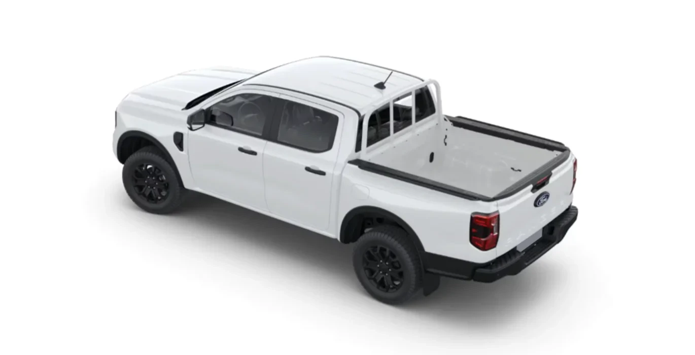 Ford Ranger XLT Doble Cabina 3.0 EcoBlue V6 240CV Automático 2 Ford Ranger 3.0 Ecoblue V6 E awd Doble Cabina XLT Automatico trasera blanco | Crazy Renting
