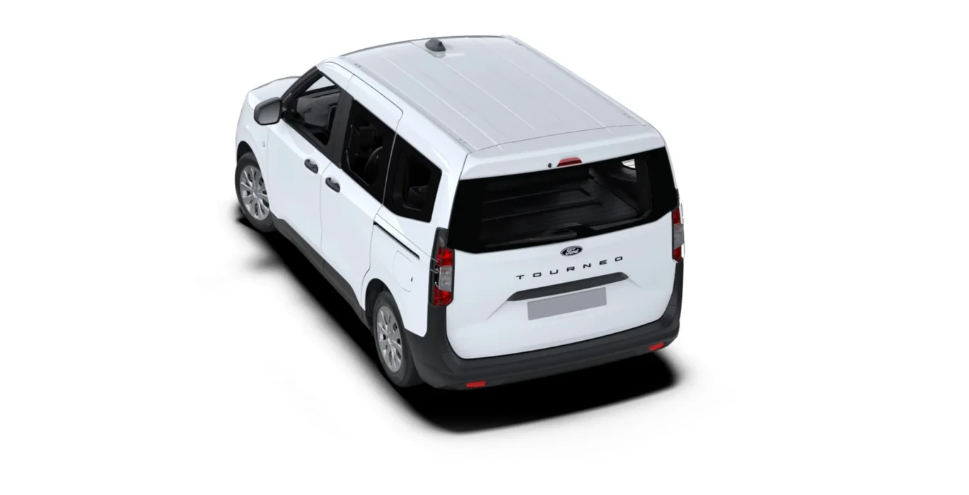 Ford Tourneo Courier Kombi Ecoboost 1.0 125CV trasera blanco | Crazy Renting