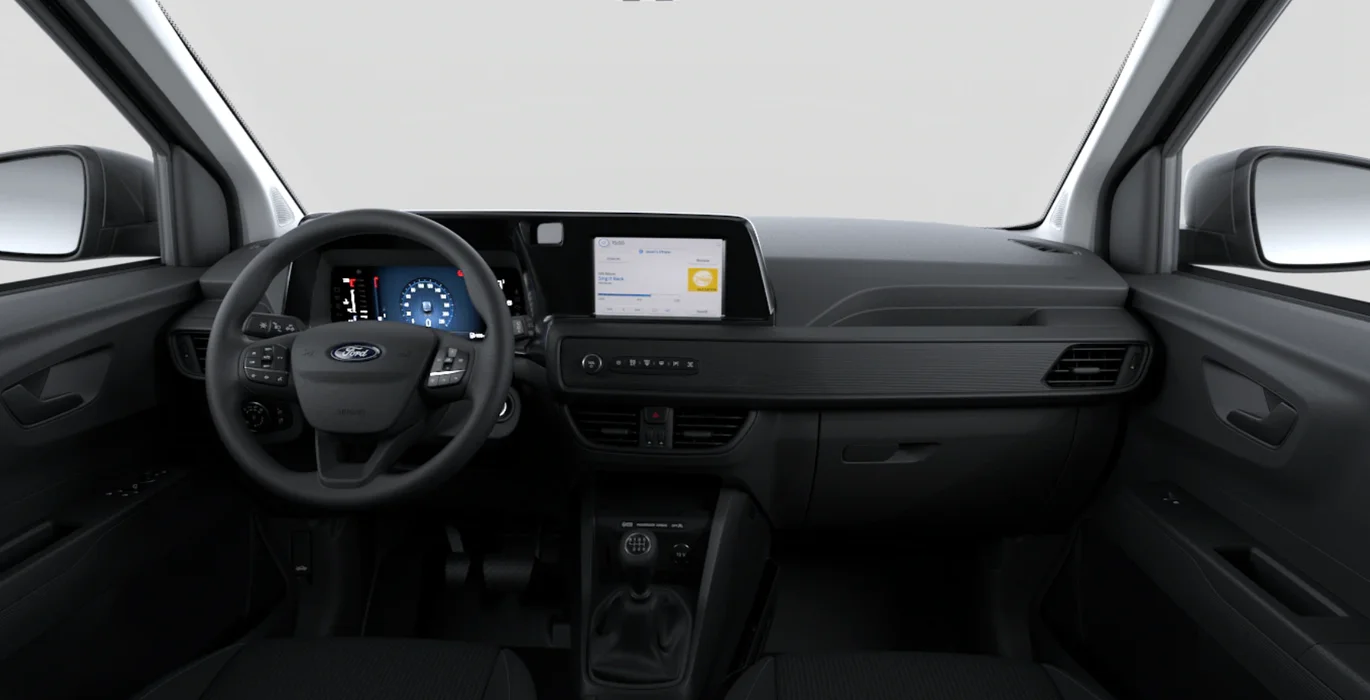 Ford Transit Courier Van Diesel 1.5 100 CV interior delantera II | Crazy Renting