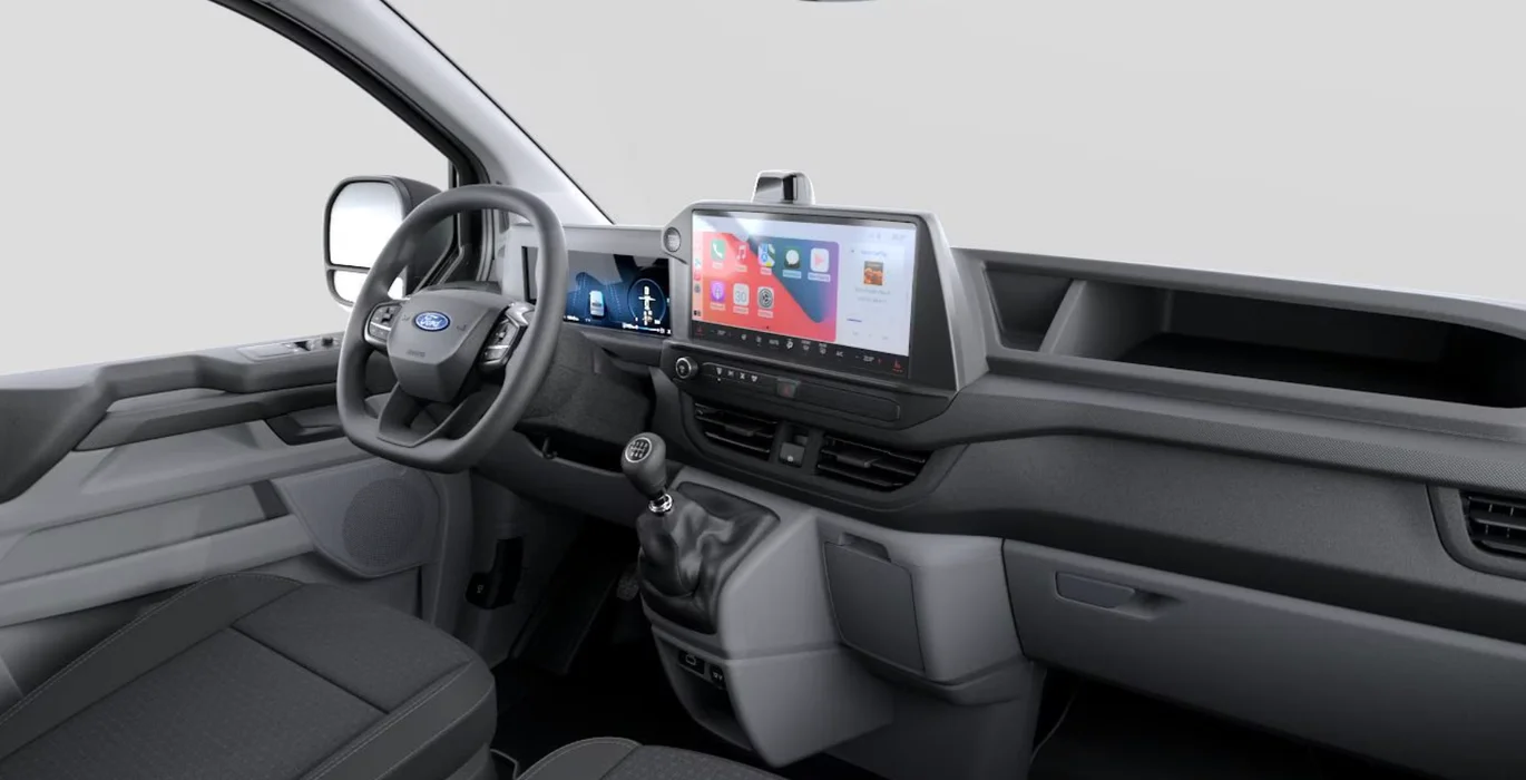 FORD TRANSIT CUSTOM Kombi 2.0 EcoBlue 100kW 320 L1 Trend 4 Ford Transit Custom Kombi 2.0 EcoBlue 100kW 320 L1 Trend interior delantera | Crazy Renting