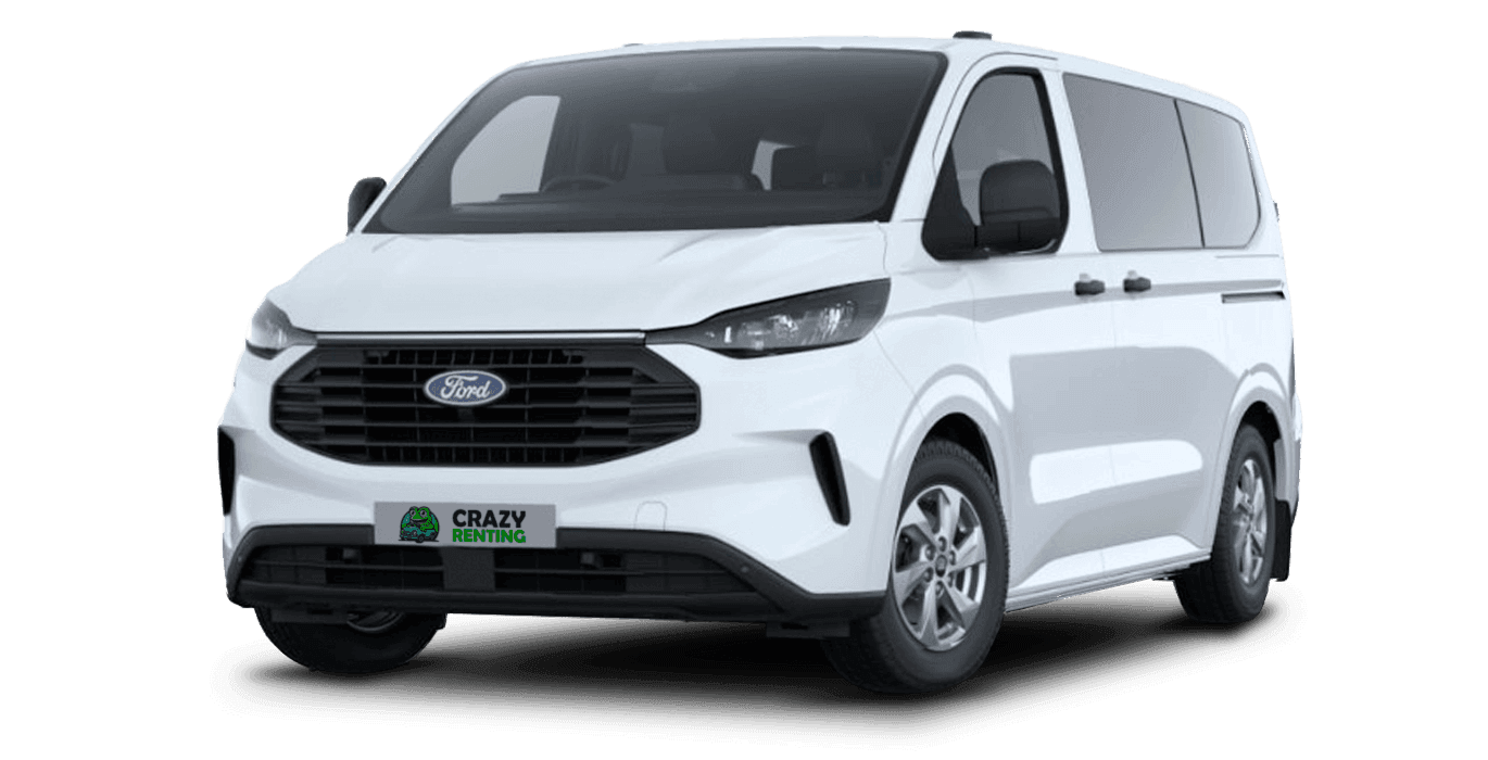 Ford Transit Custom Kombi 2.0 EcoBlue 150Cv 320 L1 Trend M1 sin fondo principal crazy renting | Crazy Renting