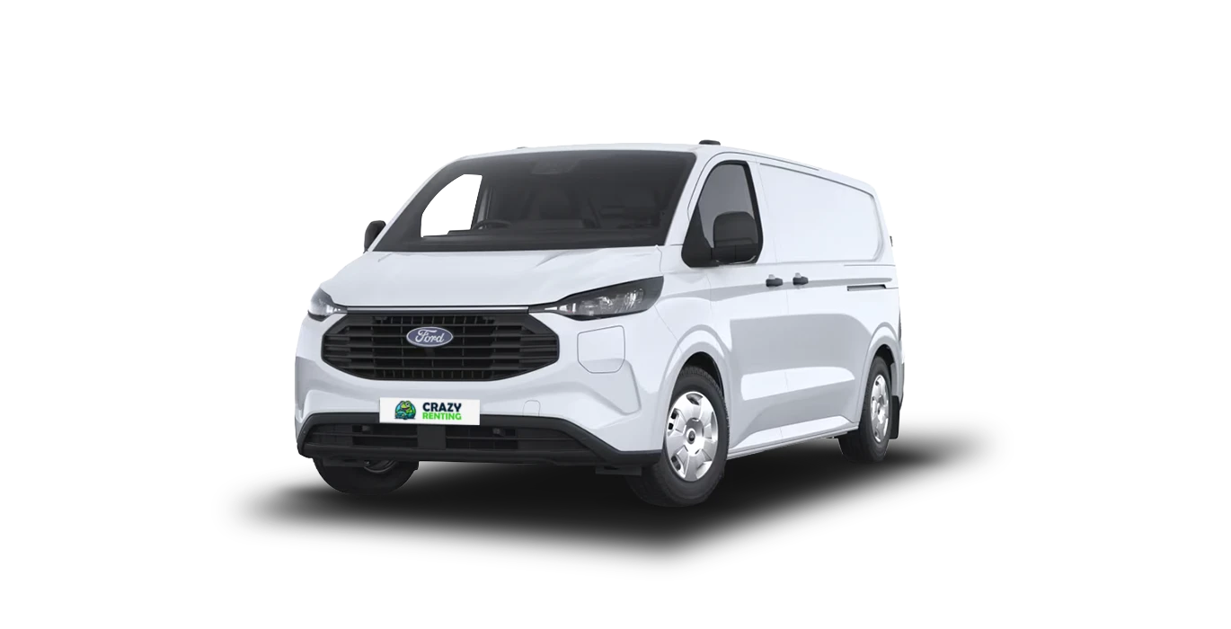 Ford Transit Custom Kombi 2.5 Duratec PHEV 340 L2 232cv Trend AT 1 Ford Transit Custom Kombi 2.5 Duratec PHEV 340 L2 232cv trend AT sin fondo crazy | Crazy Renting
