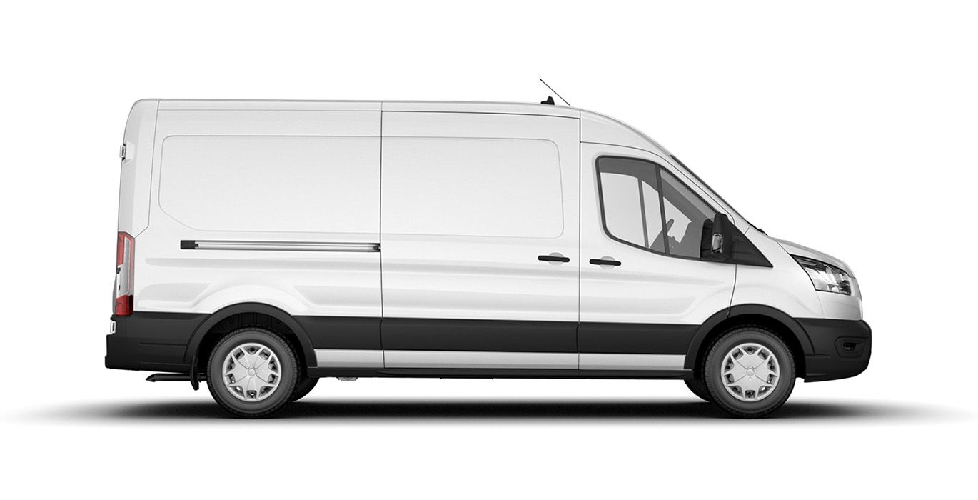 Ford Transit Van exterior perfil 2 | Crazy Renting