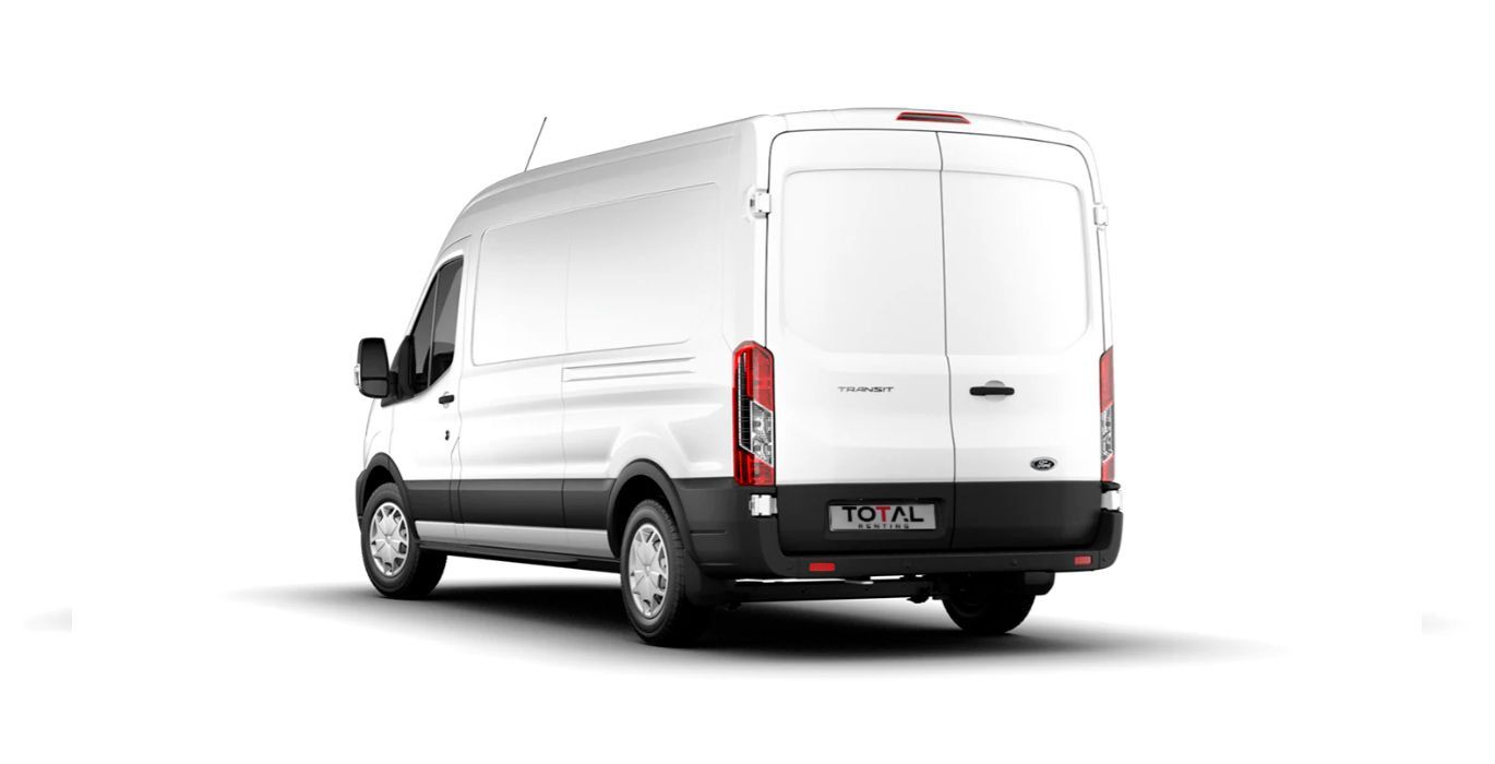 Ford Transit Van exterior trasera | Crazy Renting