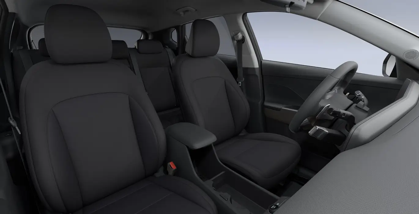 Hyundai Kona HEV Maxx 138CV interior delantera II | Crazy Renting