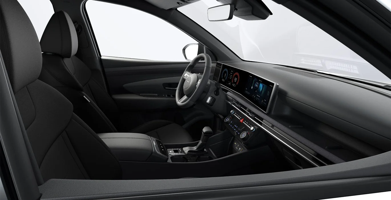 Hyundai Tucson 1.6D 100kW DT Black Line 3 Hyundai Tucson 1.6D 100kW DT Black Line interior delantera II | Crazy Renting