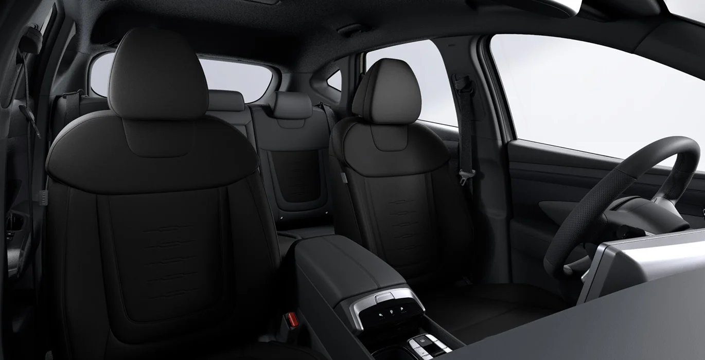 Hyundai Tucson 1.6D 100kW DT Black Line 4 Hyundai Tucson 1.6D 100kW DT Black Line interior trasera | Crazy Renting