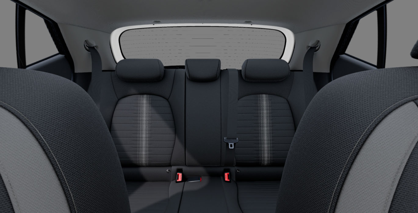 Hyundai i Klass cv Auto interior trasera | Crazy Renting