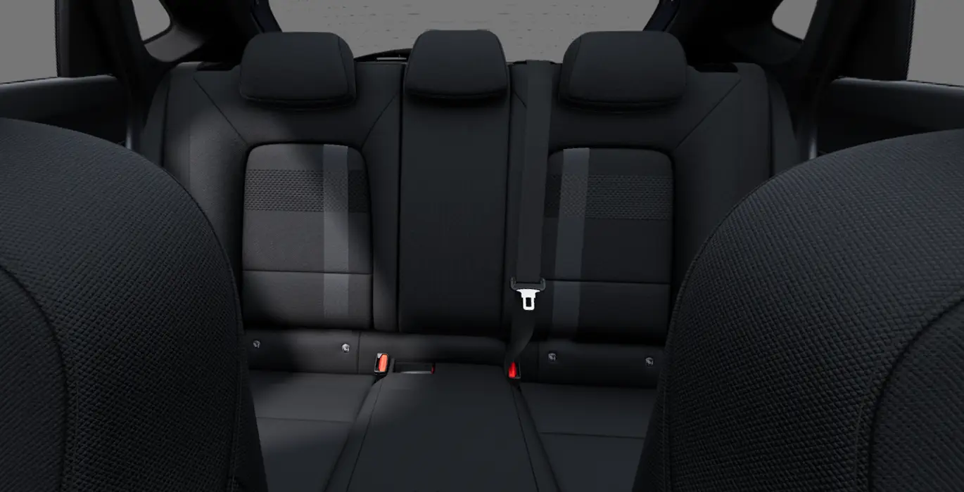 Hyundai i20 1.0T Black Line 90cv MY26 interior trasera | Crazy Renting