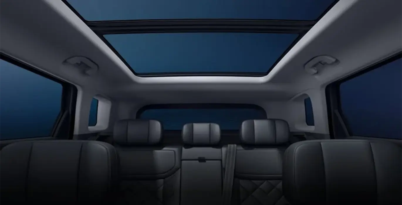 JAECOO 7 1.6 Ice Select 4x2 SUV interior trasera | Crazy Renting