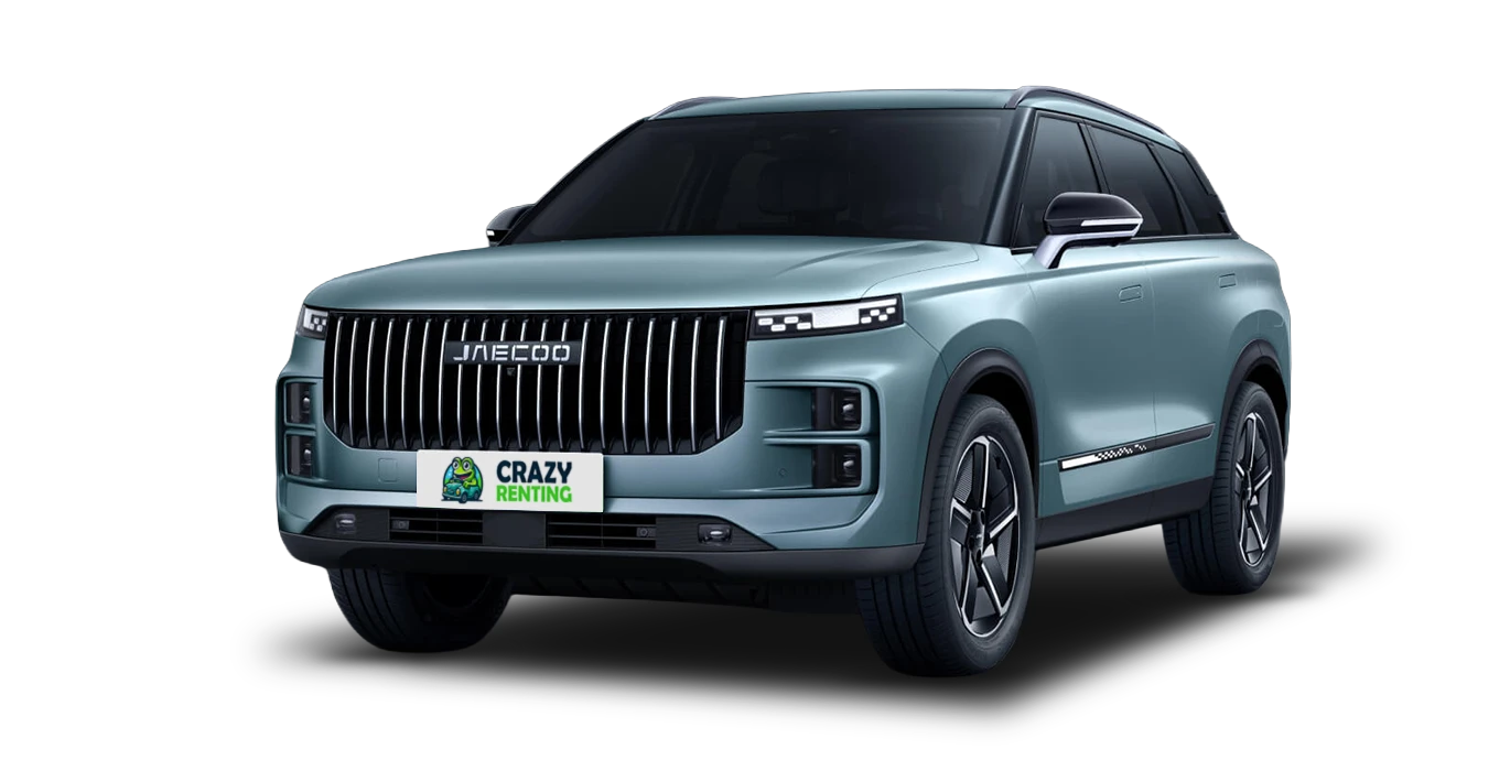 Jaecoo 7 HEV Pure 1.5 TGDI 165kW 224CV 1DHT FWD sin fondo principal crazy | Crazy Renting