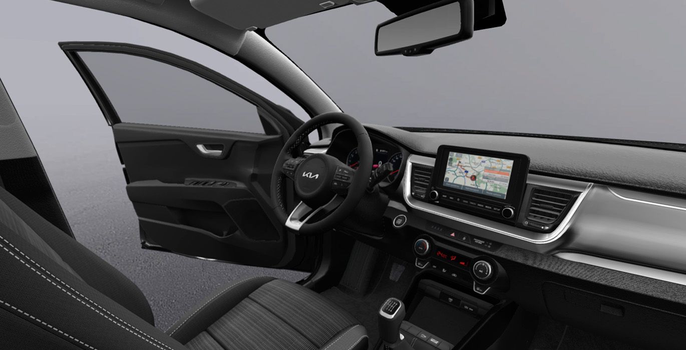 KIA Stonic Concept 1.0 T-GDi MHEV 3 KIA Stonic 1.0 Drive MHEV interior delantera 2 | Crazy Renting