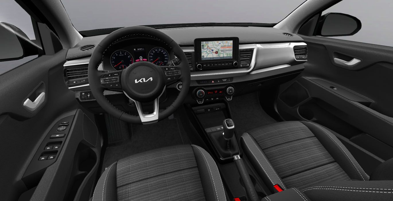 KIA Stonic Concept 1.0 T-GDi MHEV 2 KIA Stonic 1.0 Drive MHEV interior delantera | Crazy Renting