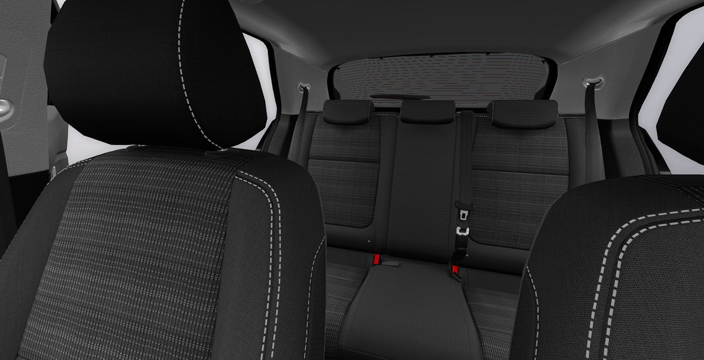 KIA Stonic Concept 1.0 T-GDi MHEV 4 KIA Stonic 1.0 Drive MHEV interior trasera | Crazy Renting