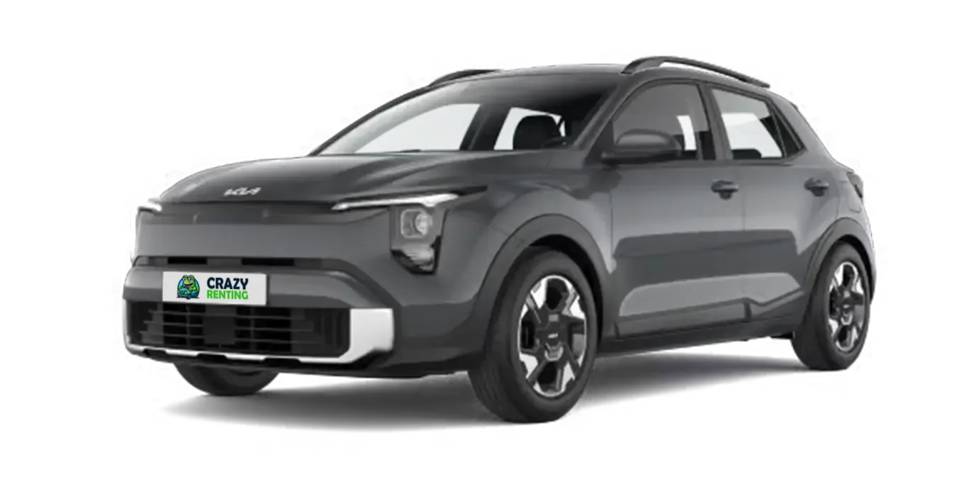 KIA Stonic 1.0 T-GDI 85kW (115CV) MHEV Concept GRY 1 KIA Stonic 1.0 T GDI 85kW 115CV MHEV Concept sin fondo principal gris crazy | Crazy Renting