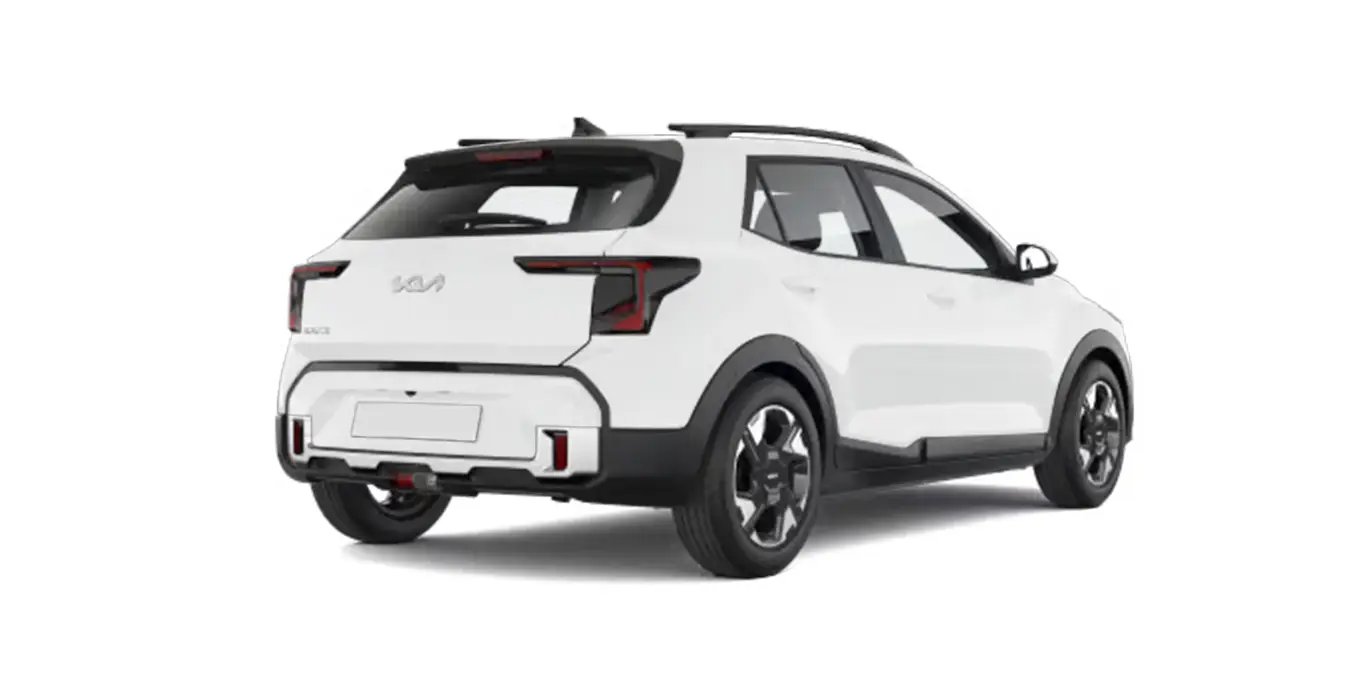 KIA Stonic 1.0 T GDi MHEV Business trasera blanco | Crazy Renting