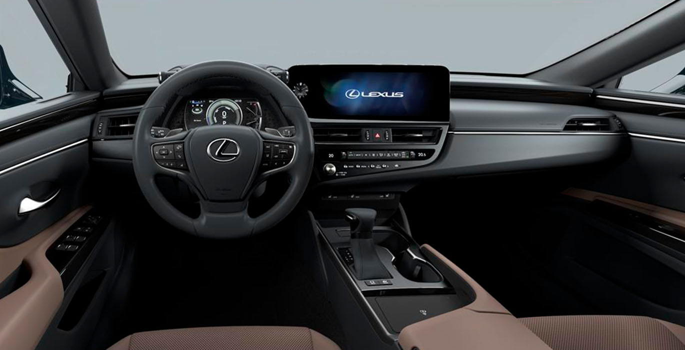 Lexus ES 2.5 300h Premium interior delantera | Crazy Renting