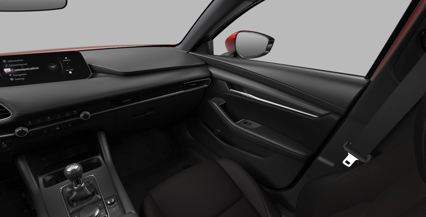 MAZDA 3 2.5L E SKY G MHEV PRIME LINE MANUAL interior delantera II | Crazy Renting